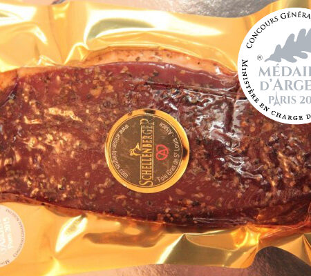 Magret de canard fumé (350g)